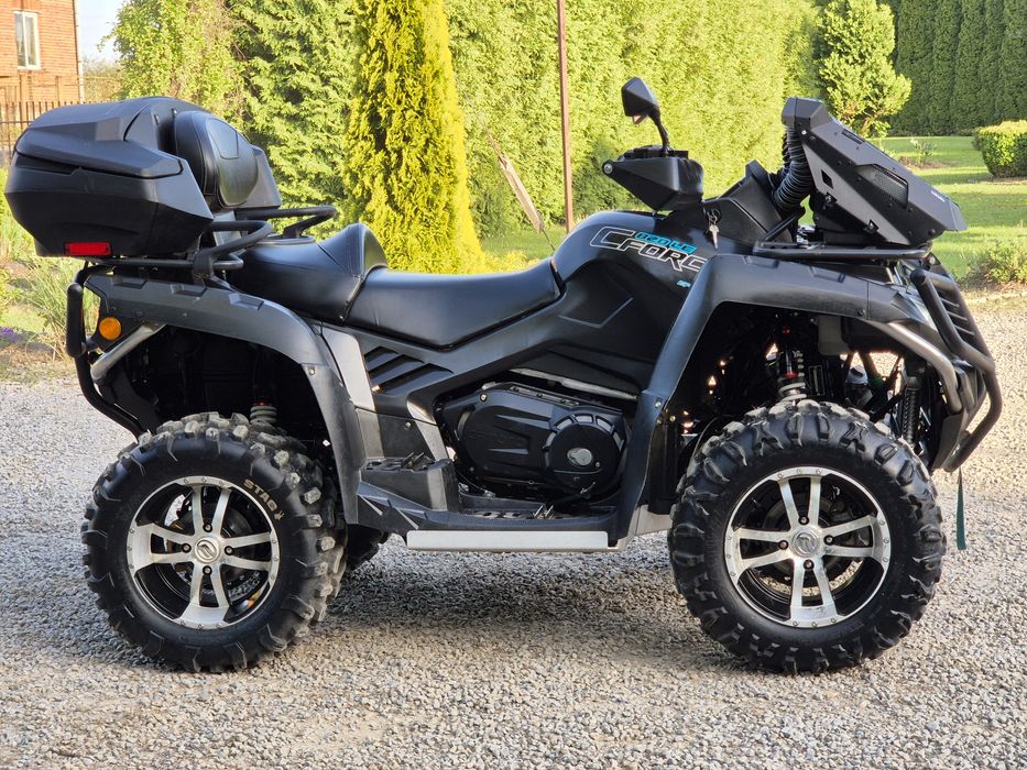Cfmoto 820 v2/2018r/Wspomaganie/L7e/Piękny stan/Doposażony