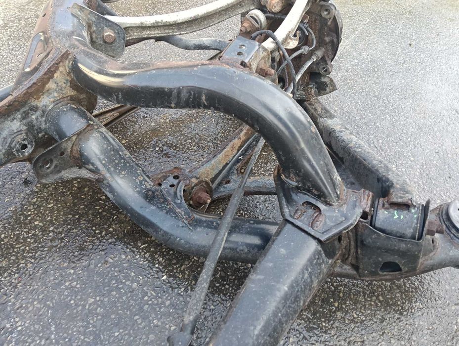 Wózek Zawieszenia Tył Sanki Audi Q7 4L kompletny Belka  Zwrotnice