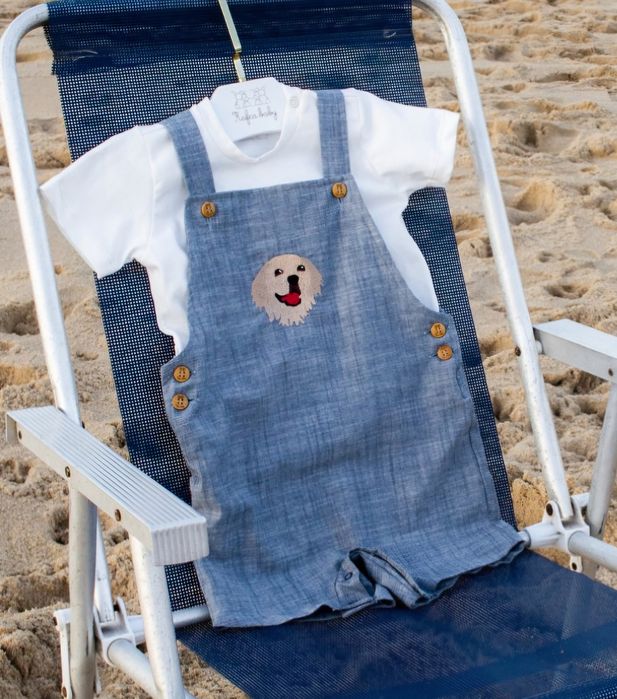 Macaquinho com blusa