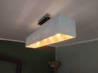 Lampa, dwie takie same, 100x20