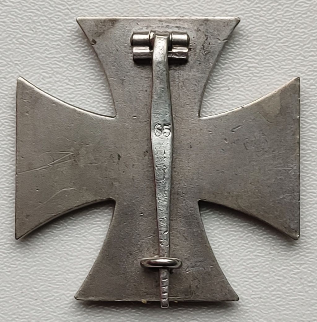 Німецький хрест 1 класу 1939 рік з тавром