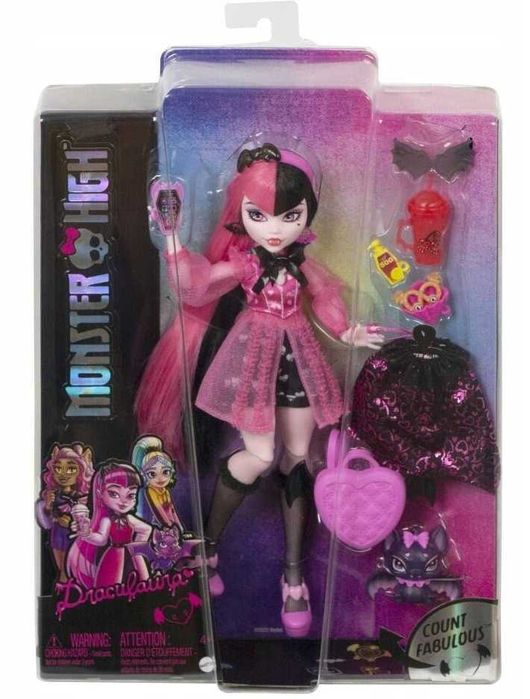 LALKA MONSTER HIGH lalka Draculaura wampir