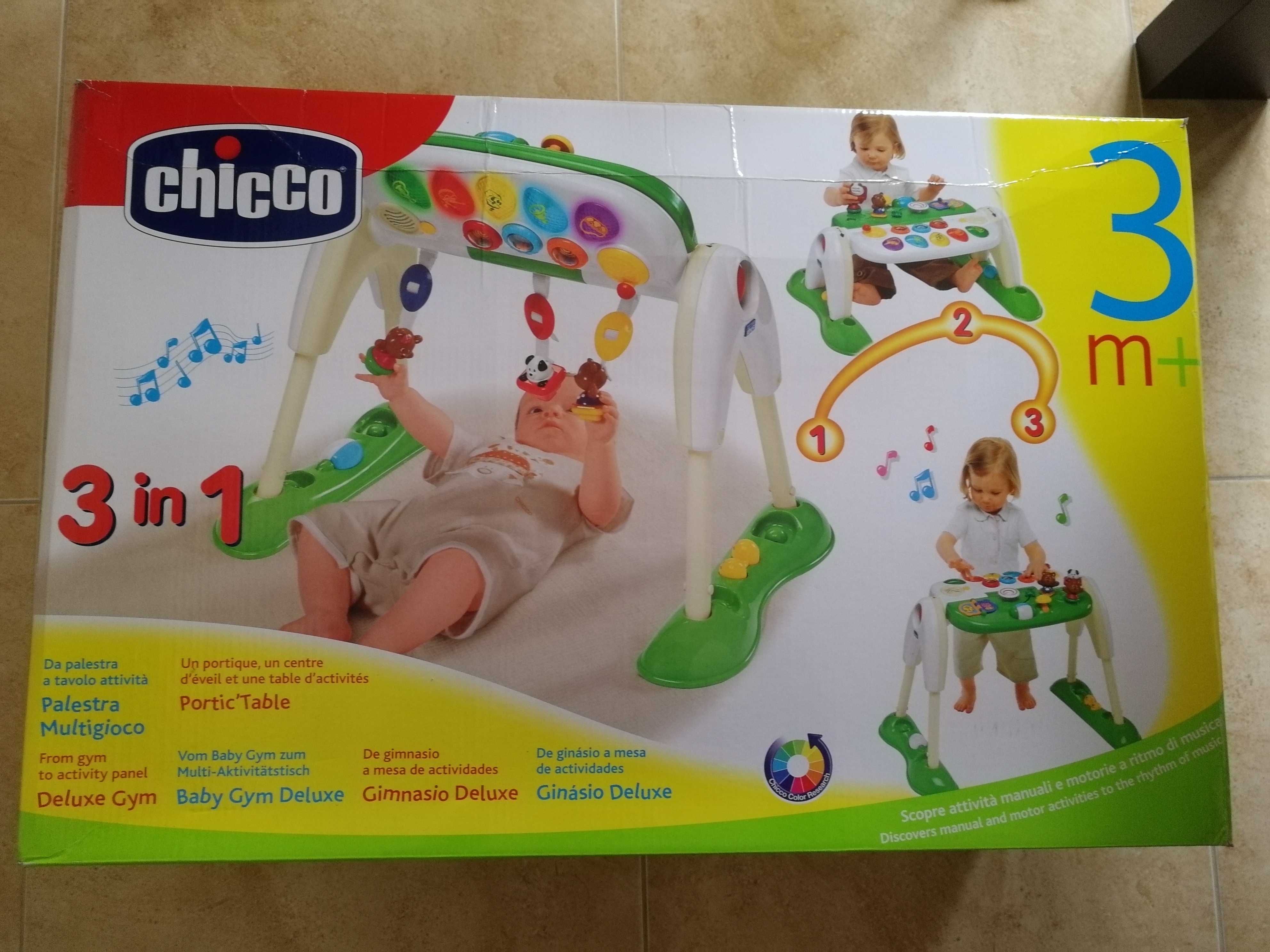 Ginásio deluxe Chicco.