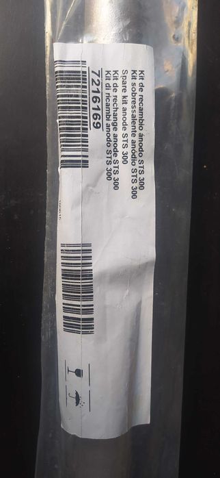 Ânodo Magnésio STS 300 Baxi - NOVO