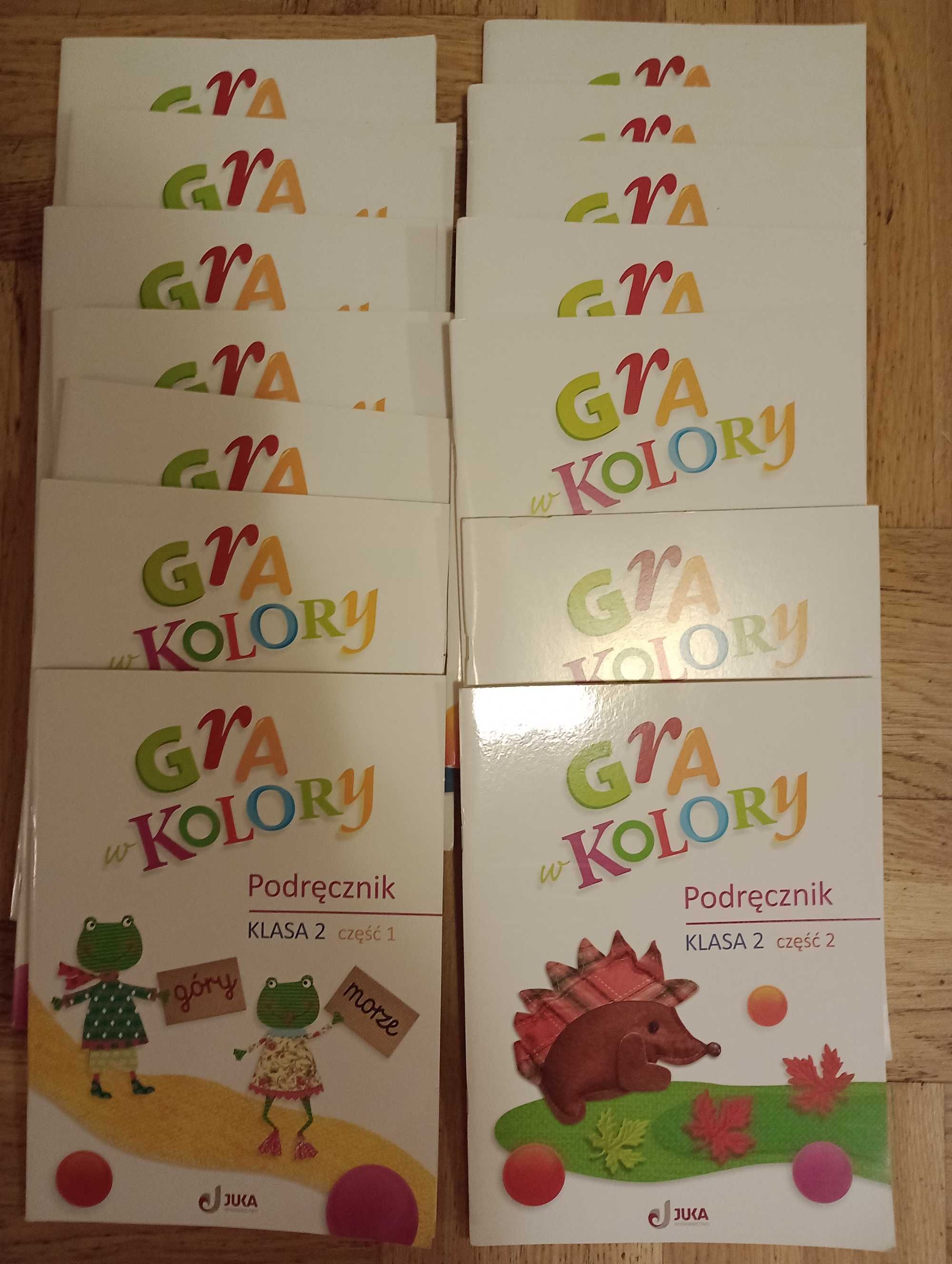 Komplet podręczników Gra w kolory do klasy II