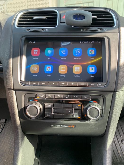 Radio Android Skoda Superb Rapid Roomster Yeti Praktik Fabia GPS 2Din
