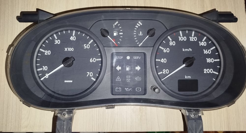 Панель приладів Рено Кенго
