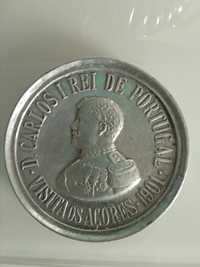 Medalha Rei D. Carlos ano 1901