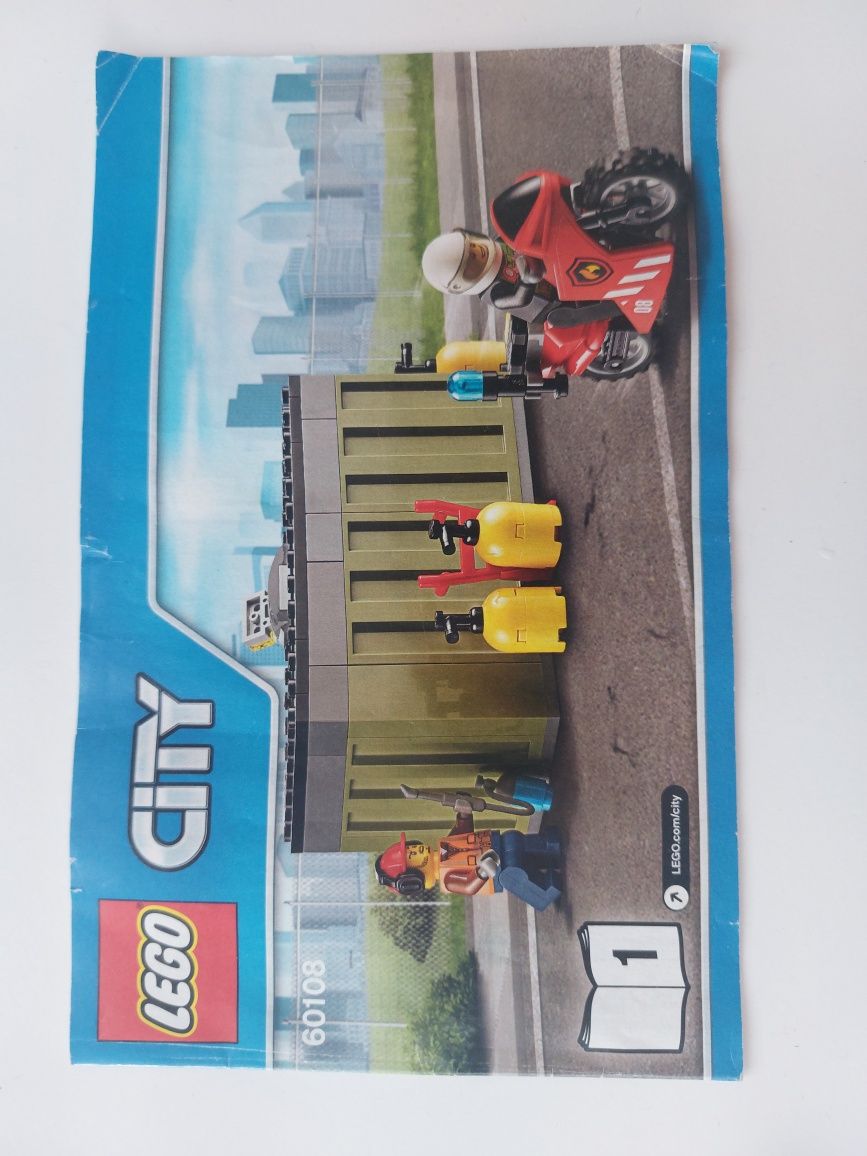 LEGO CITY 60108 zestaw kompletny