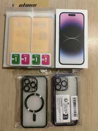 iPhone 14 Pro 256GB -Deep Purple (Bateria 100%), na gwarancji: 02.2025