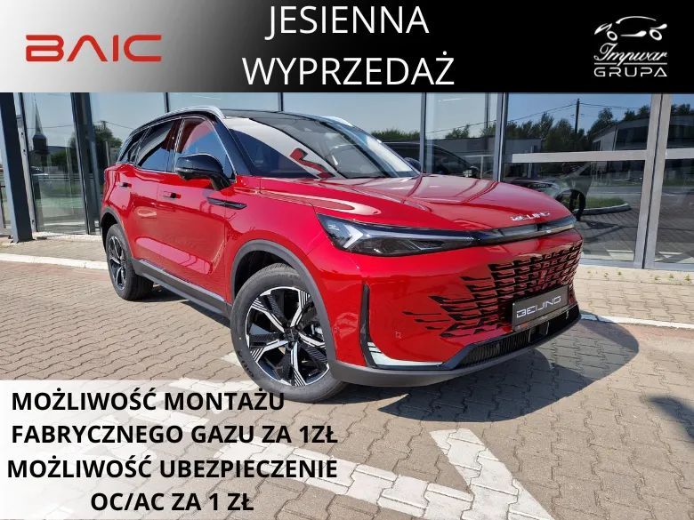 BAIC 7 Kamery 360 / Masaże i Wentylacja Foteli / el. Klapa / Szyberdach