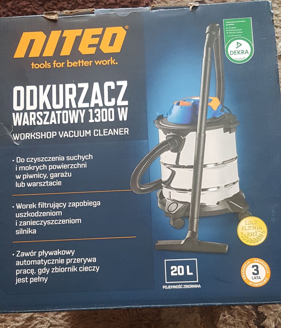 Odkurzacz warsztatowy NOWY