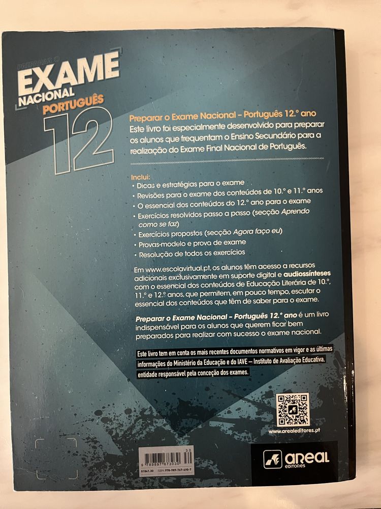 Livro preparacao exame Portugues