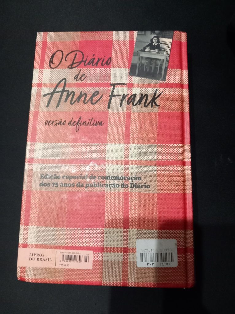 Livro diario de anne frank