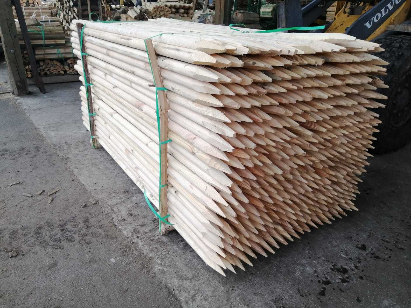 Paliki do Drzewek Fi5x250cm palisada kołki