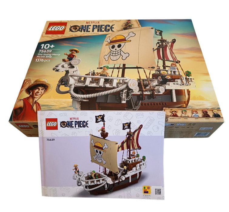 Lego 75639 One Piece Statek piracki samo pudełko+ instrukcja