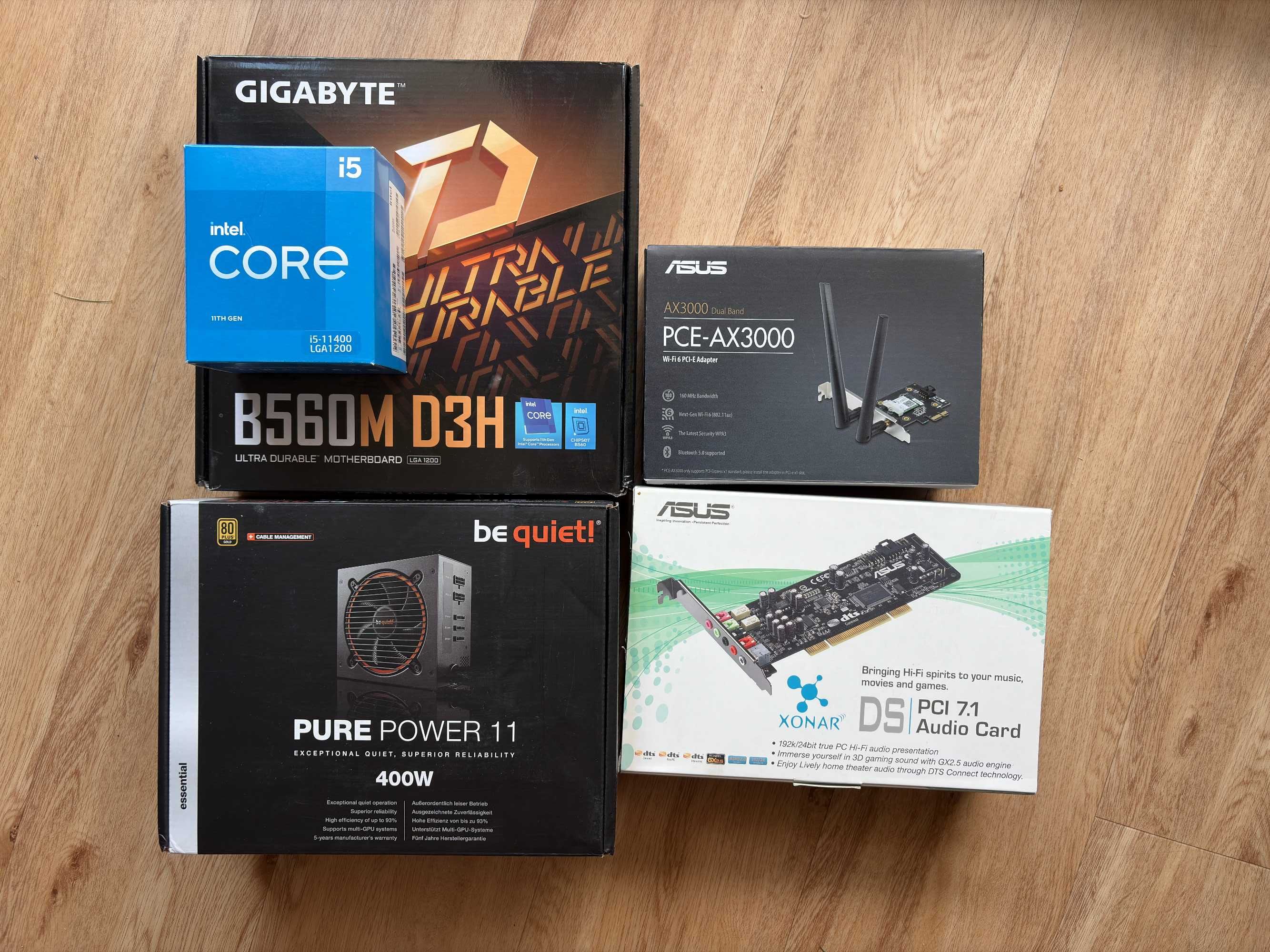 Komputer Core i5 16GB RAM SSD WiFi Karta dźwiękowa ASUS