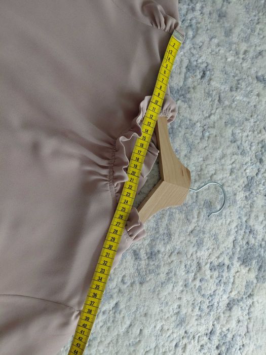 Elegancka bluzka, pudrowy róż