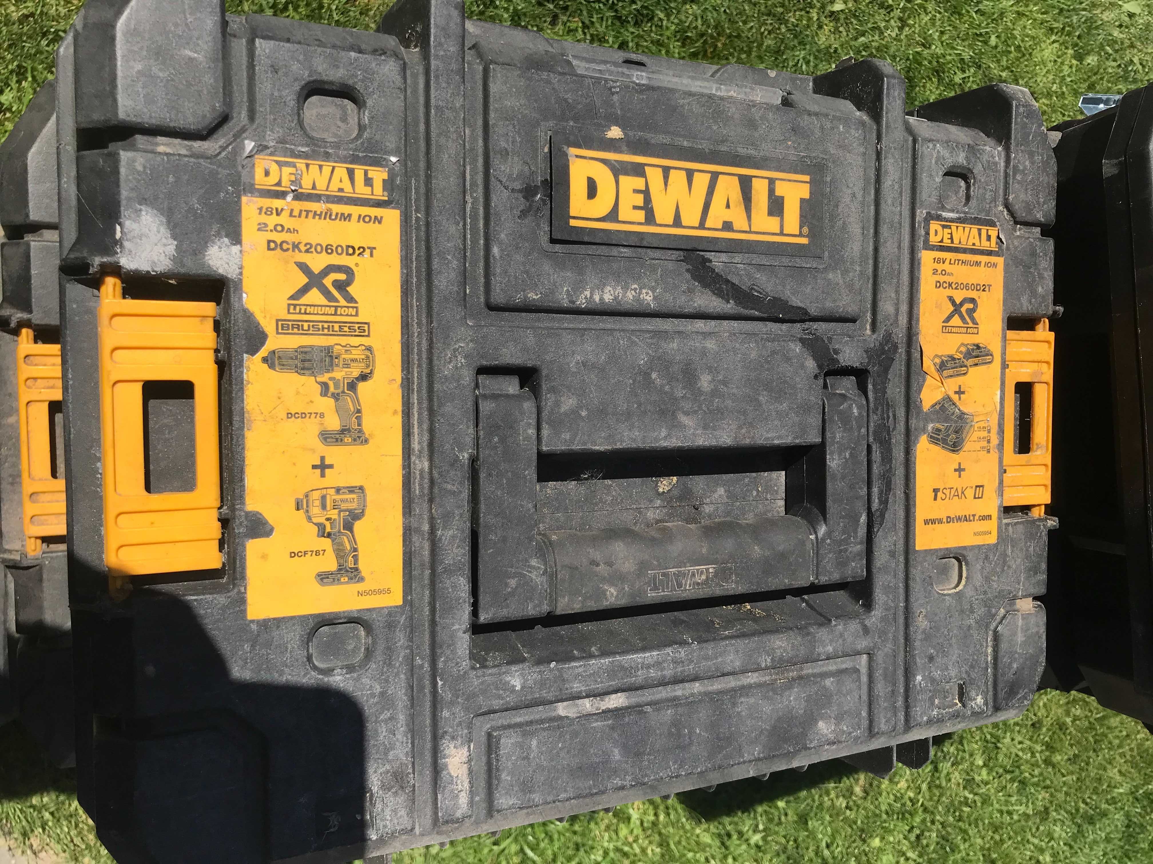 Ящик Dewalt для наборів імпакт/шуруповертів, оригінал