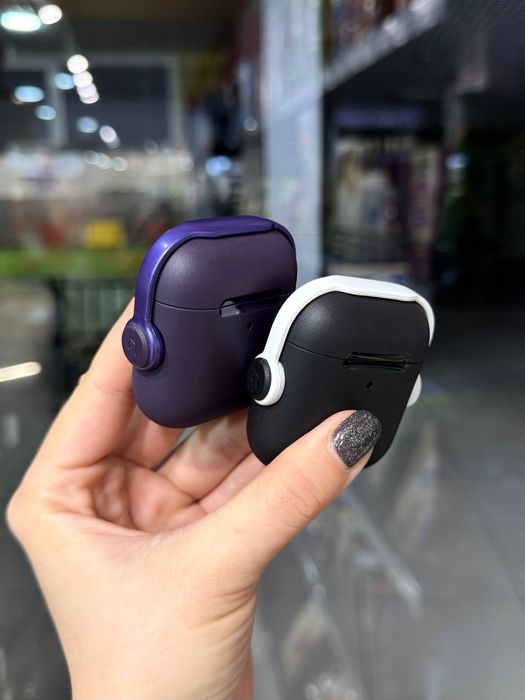 Чохол для навушників airpods Pro 2 3 4 аірподс аирподс чорний