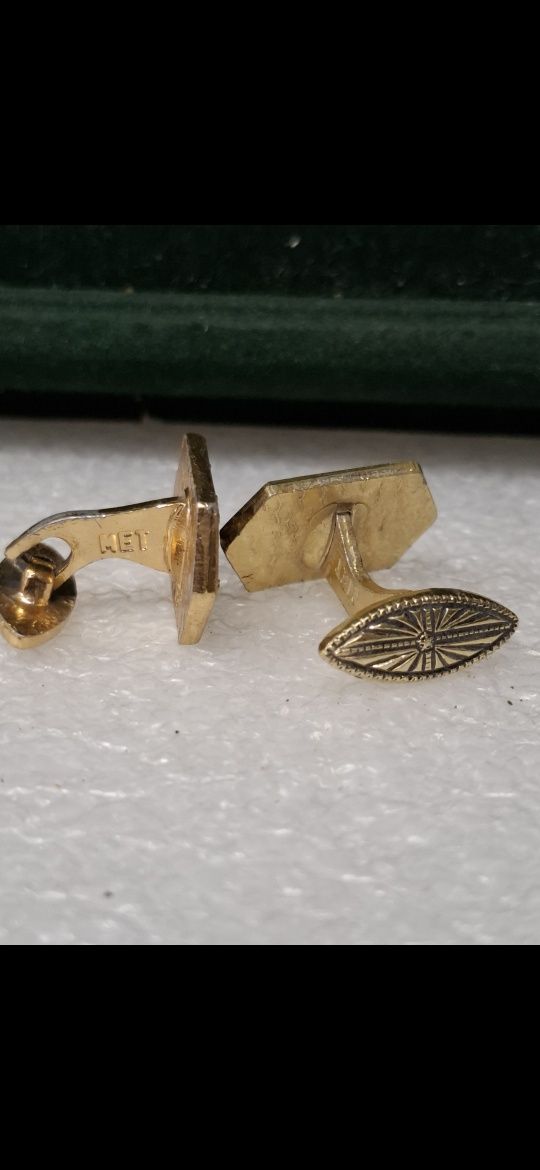 Spinki metalowe prl