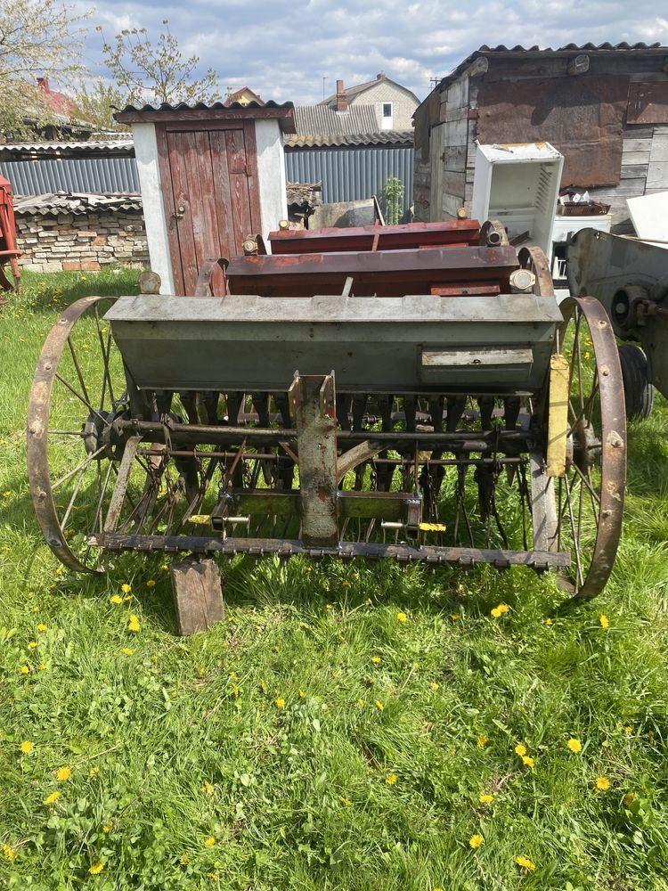 Сівалка зернова 15 17 лійок кінна тракторна Meprozet сивалка сеялка
