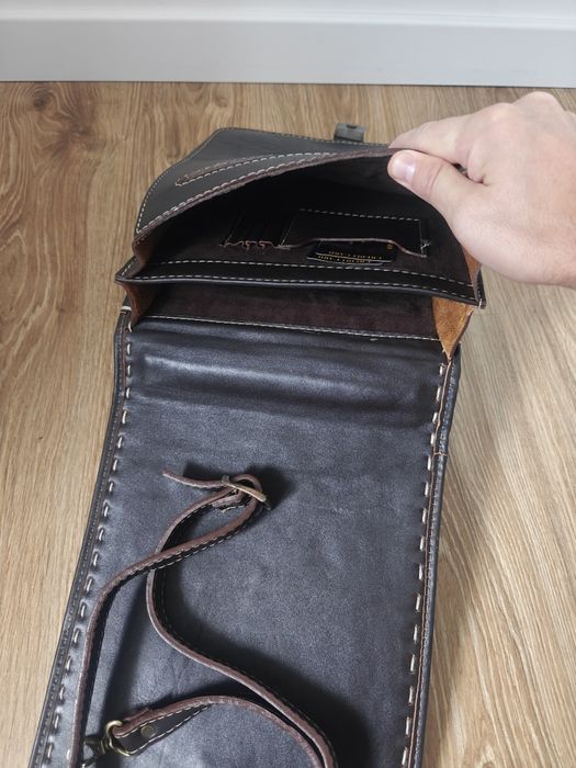 Шкіряна сумка портфель