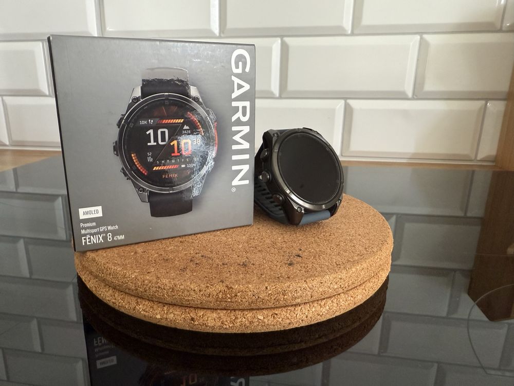 Smartwatch Garmin Fenix 8 47mm AMOLED jak nowy