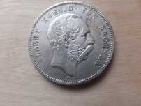 5 marek 1876 Saksonia