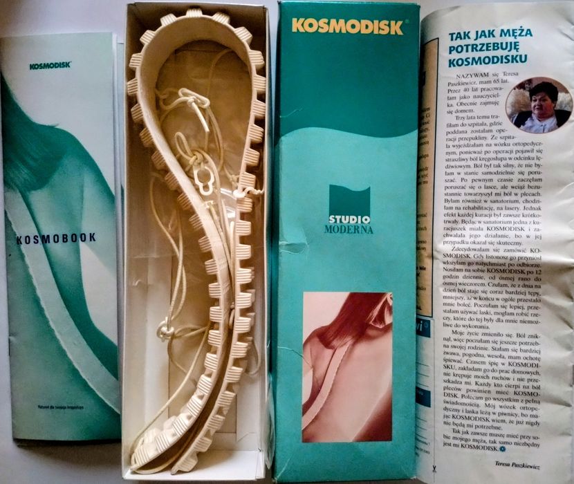 Kosmodisk. Pas masujący kręgosłup. Moderna