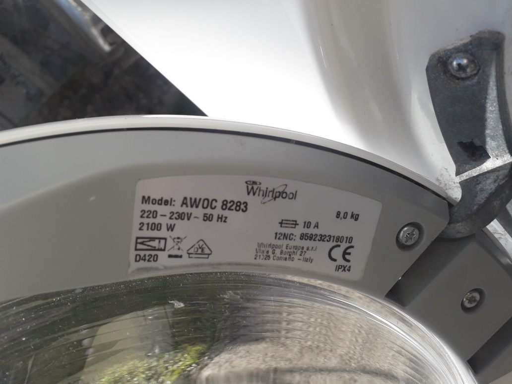 Vendo a peças,máquina Whirlpool AWOC8283