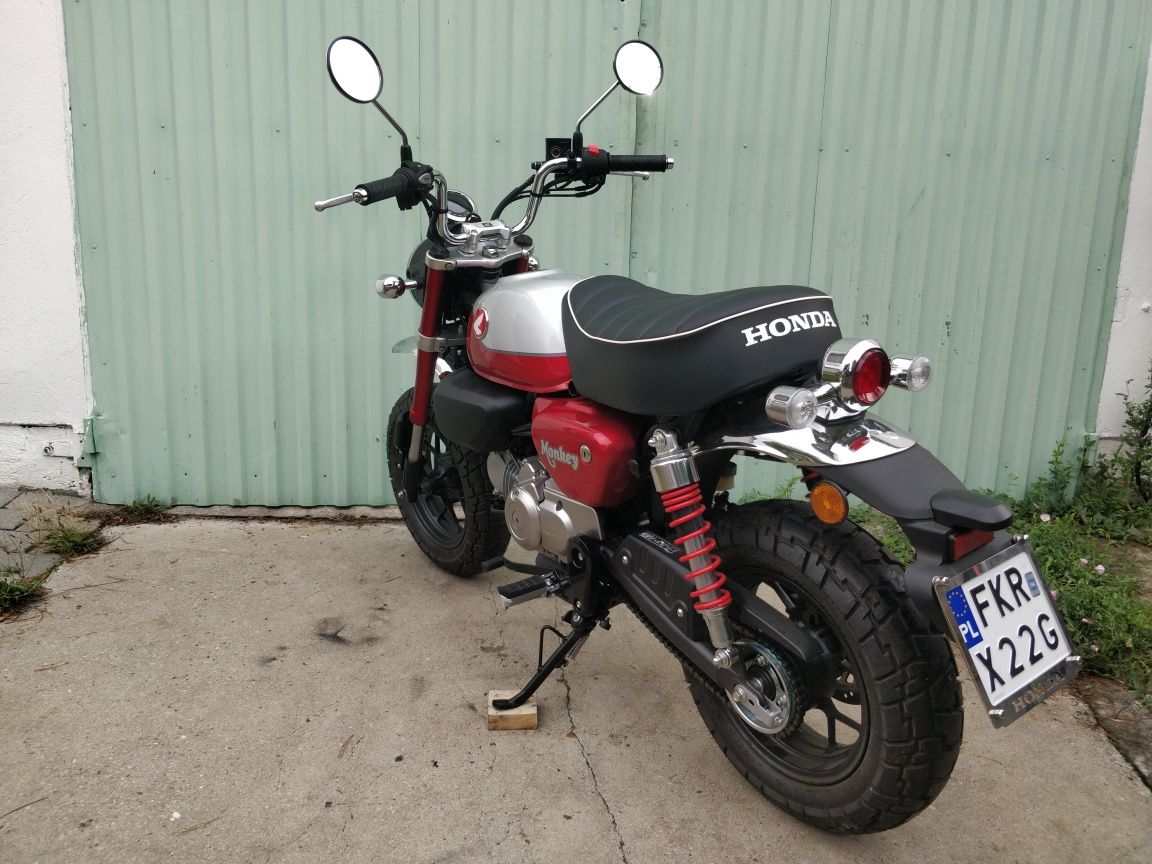 Honda 125 Monkey 2022 rok LIFT 1135 km przebiegu