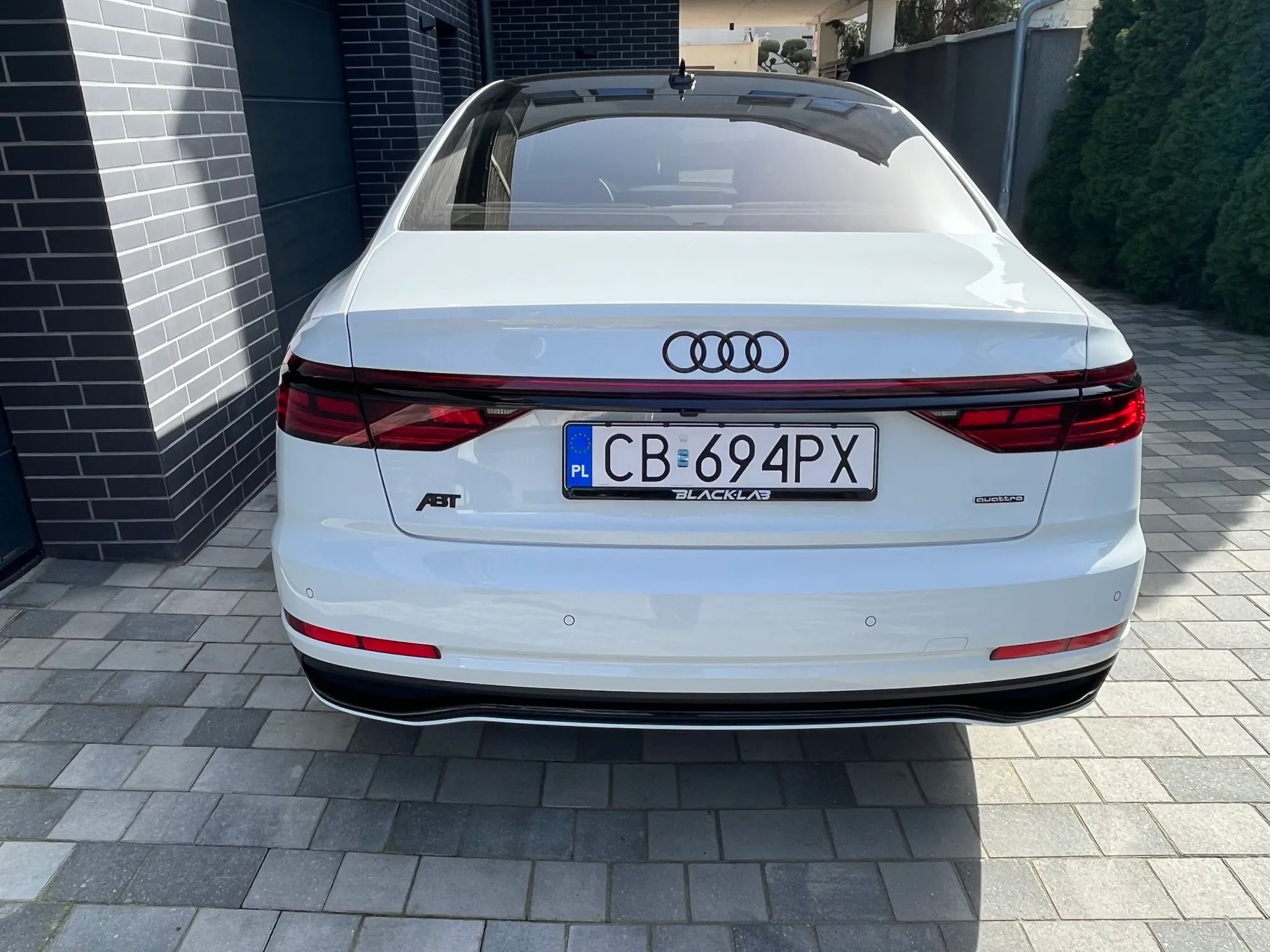 Audi A8 Audi A8 Long Black ABT Prawdziwy Rarytas