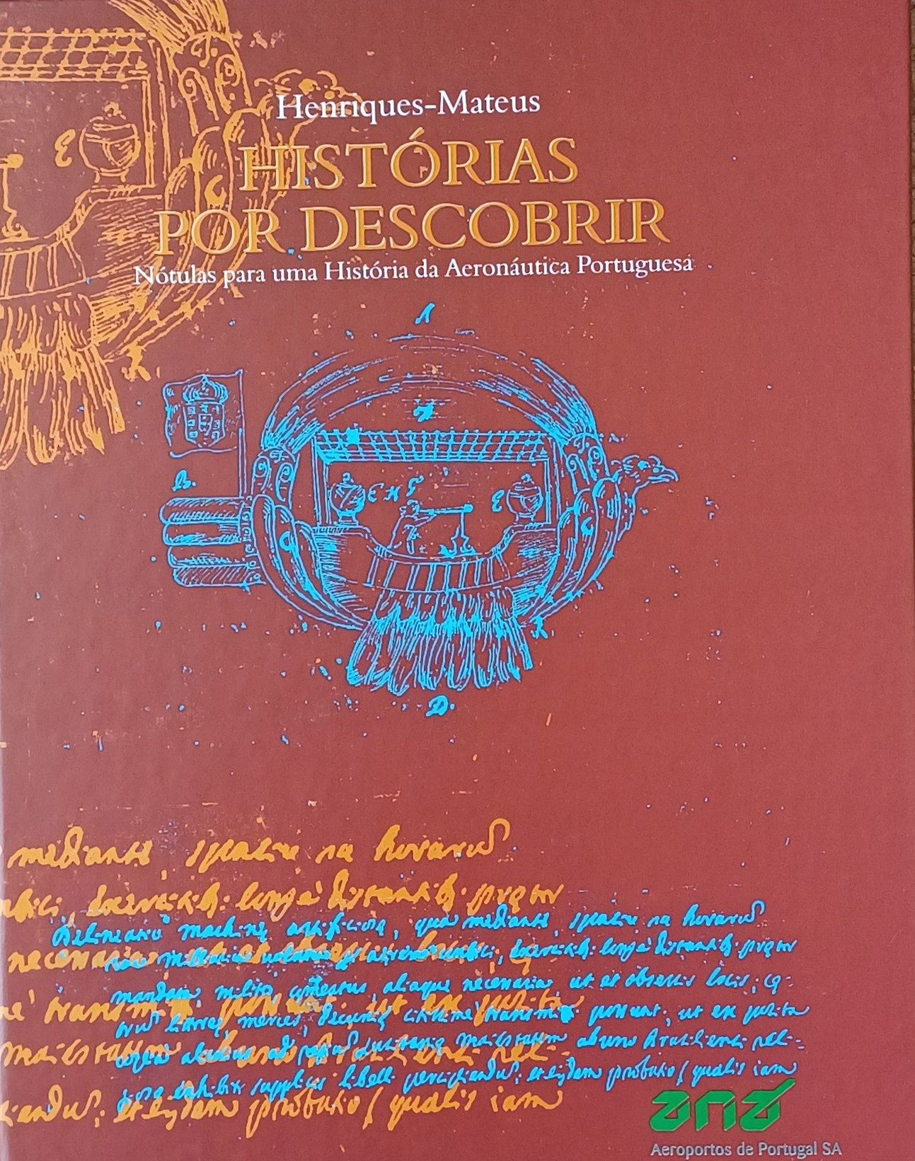 Aeronáutica Portuguesa de Henriques-Mateus Livro Raro