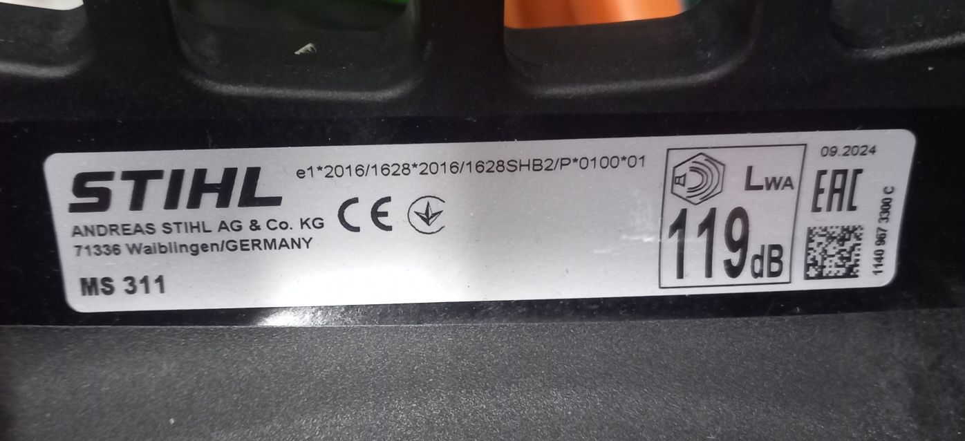 Piła spalinowa Stihl MS 311 Nowa