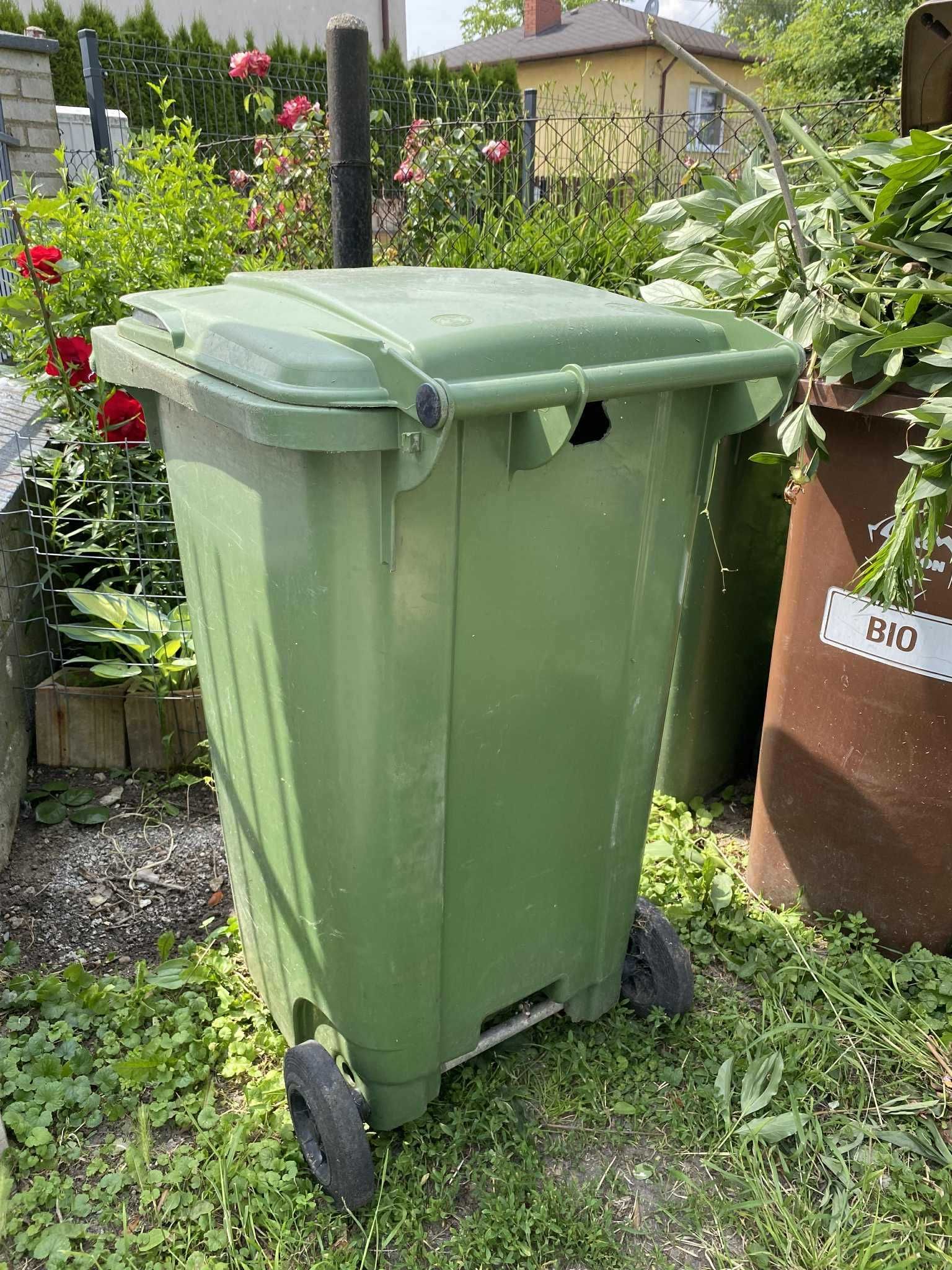 Pojemnik na odpady smieci 240 l