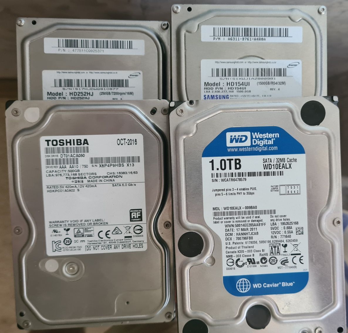 Жёсткий диск HDD 500gb 320гб 250gb