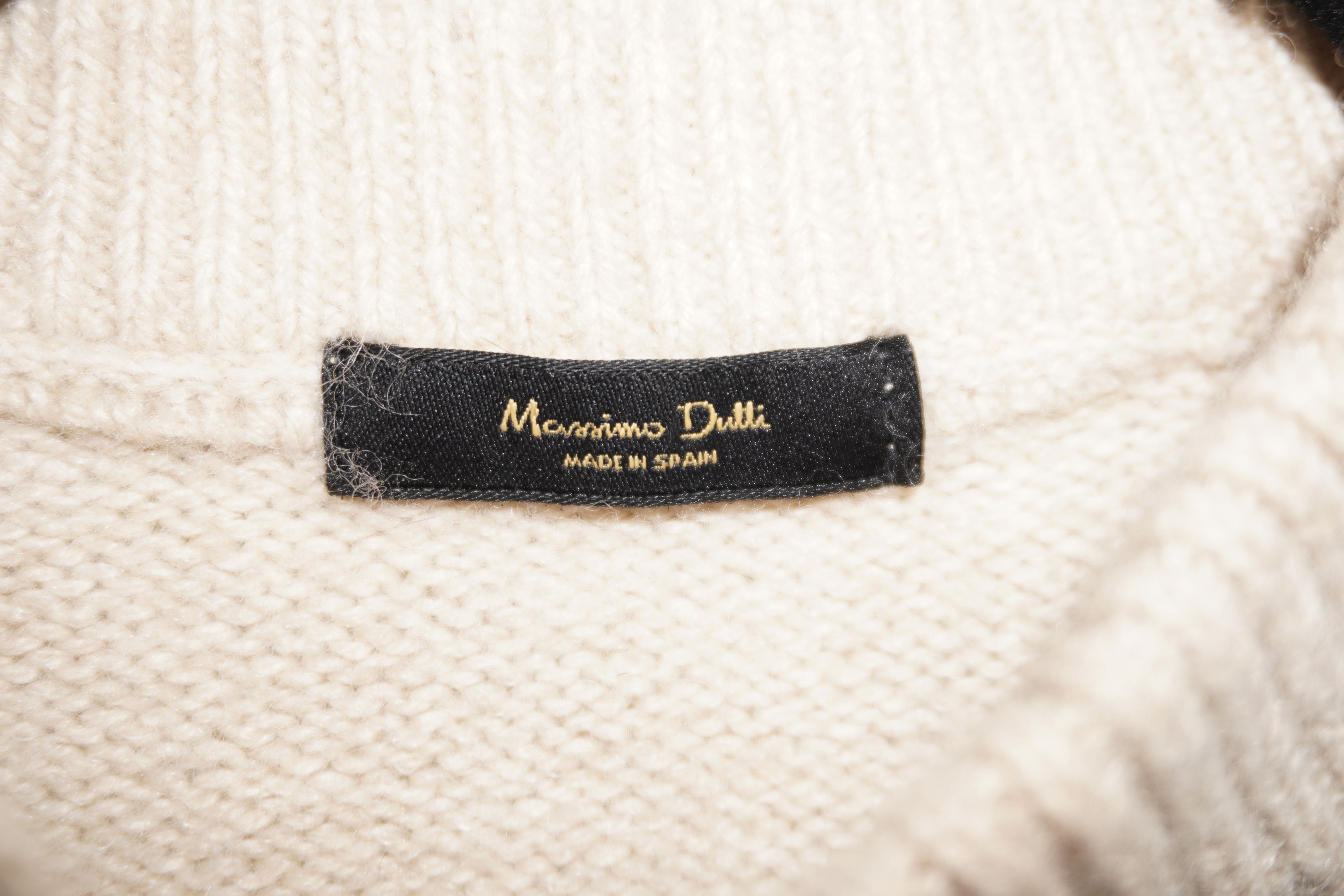 Жіноча вовоняна жилетка Massimo Dutti