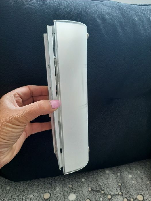 Naścienny klosz lampa cały zestaw