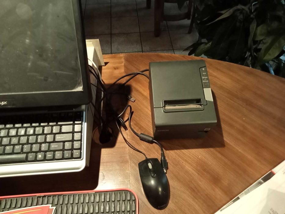 Terminal POS drukarka klawiatura