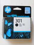 Tusz do drukarki HP 301 czarny oryginalny cartridge wkład atramentowy