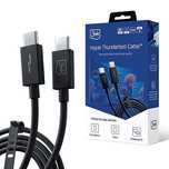 Kabel 3mk Hyper Cable ThunderBolt 240w - czarny
