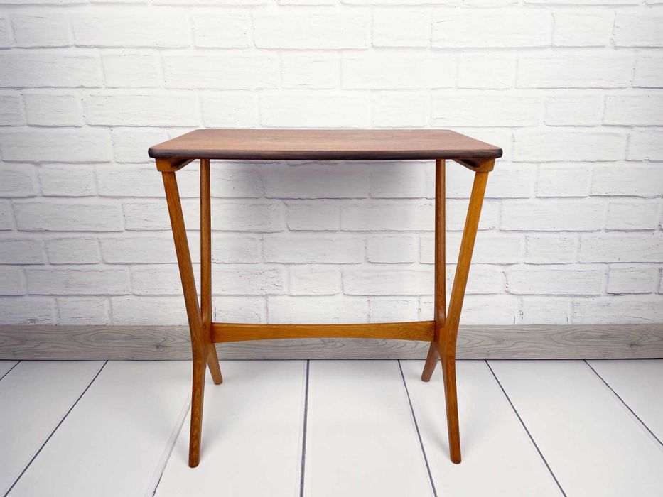 Stolik kawowy, Dania, lata 50 – kwietnik, Mid-Century, Vintage, PRL