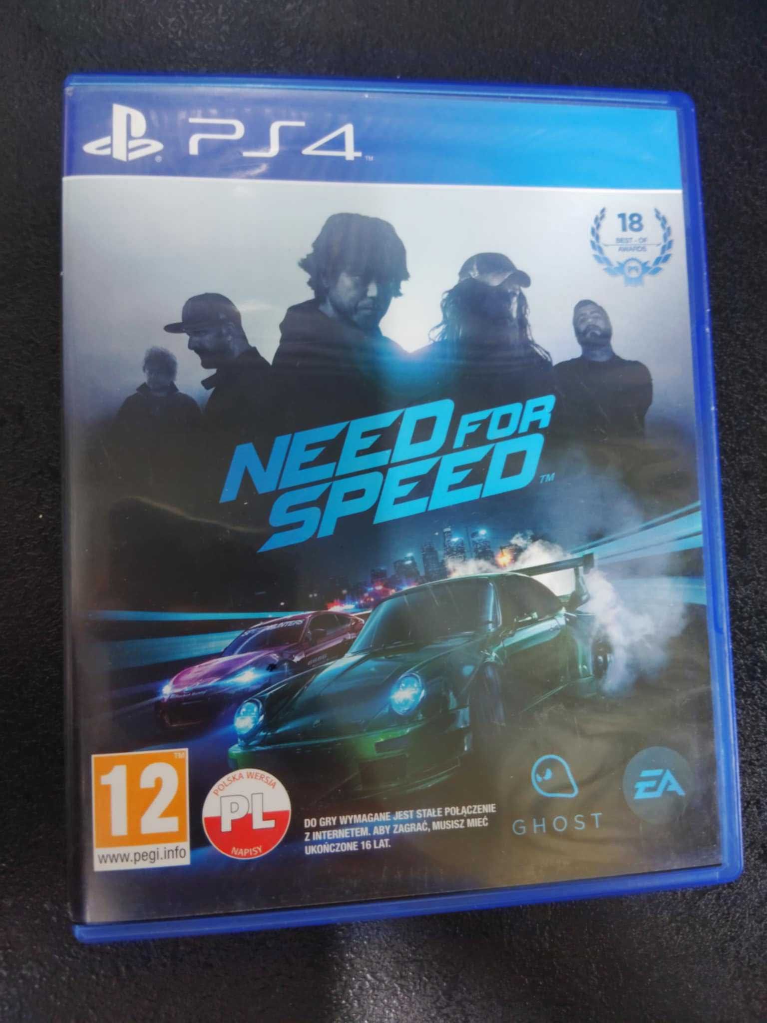 Need for Speed PS4 nfs 2016 PS4 Polska okładka