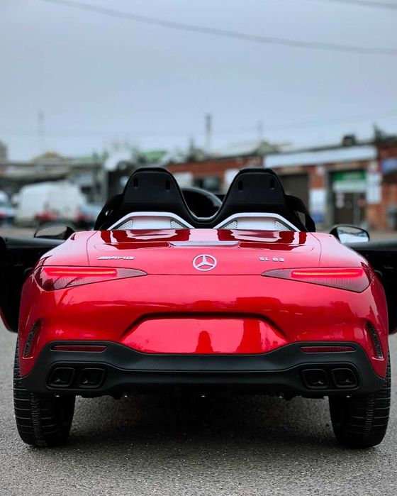 PREMIUM autko MERCEDES SL63 na akumulator 24V dla dzieci MOCNY NAPĘD