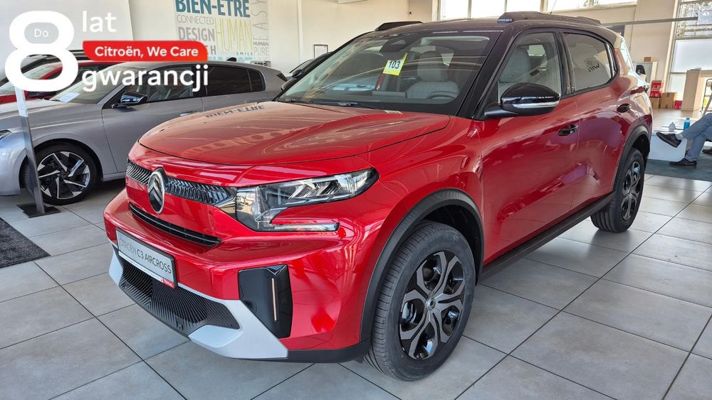 Citroën C3 Aircross C3 Aircross PLUS 1.2 Turbo 100KM, rok produkcji 2025