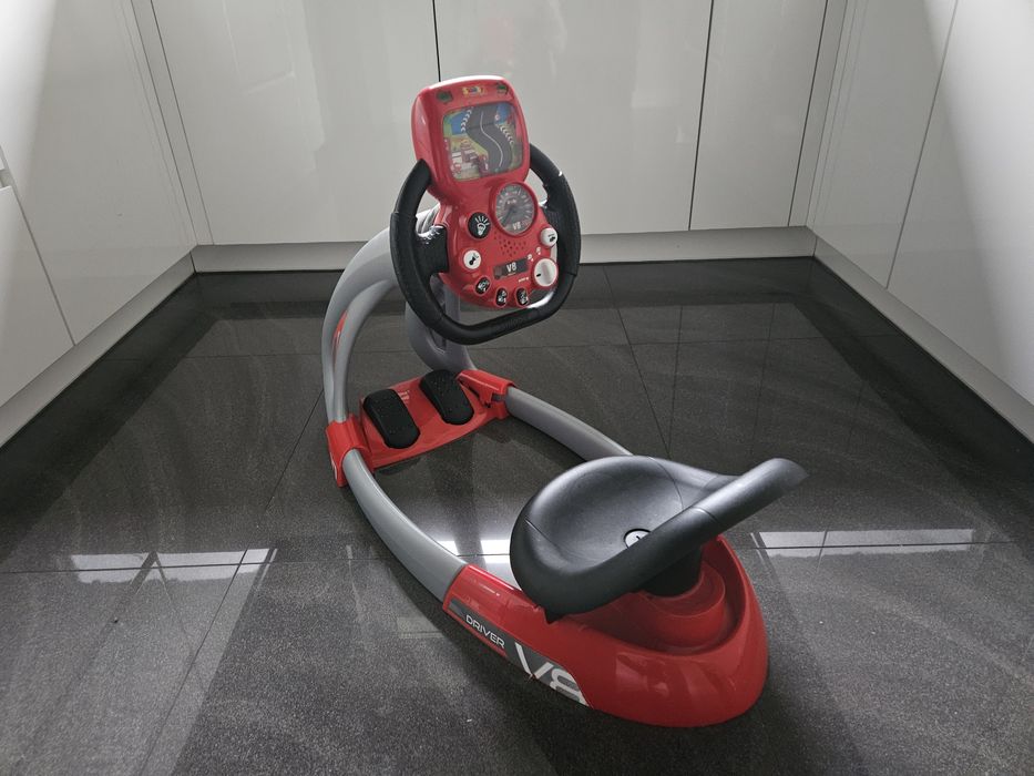 Smoby - Symulator jazdy V8 Driver 370206 kierownica, pojazd