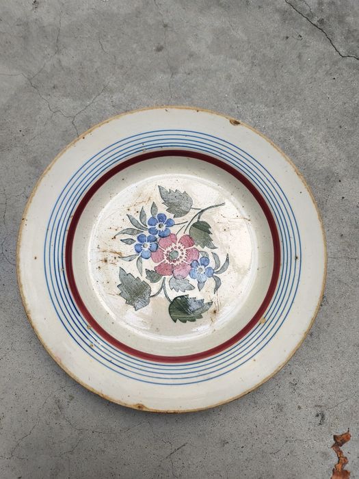 Antigo prato, 29 cm