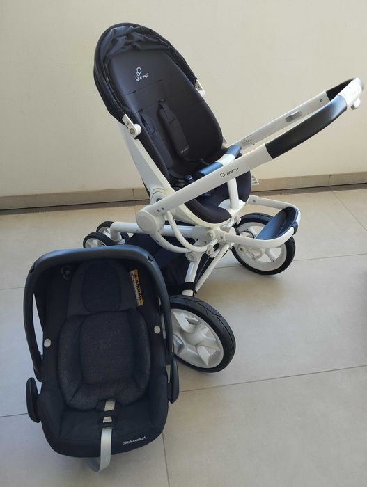 Carrinho Quinny Moodd Black Irony + Babycoque
