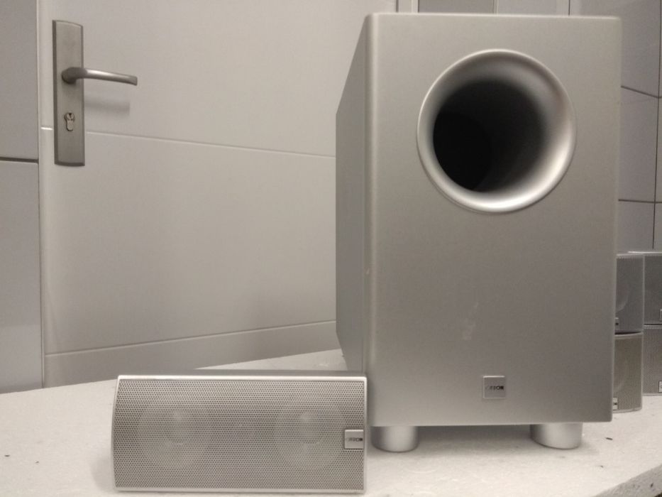 Canton Movie 60 CX zestaw 5.1 subwoofer aktywny AS 60 CX, głośniki.